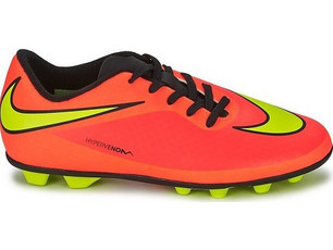 Nike JR Hypervenom Phade FG 599073-690 Παιδικά Ποδοσφαιρικά Παπούτσια με Τάπες Κόκκινα