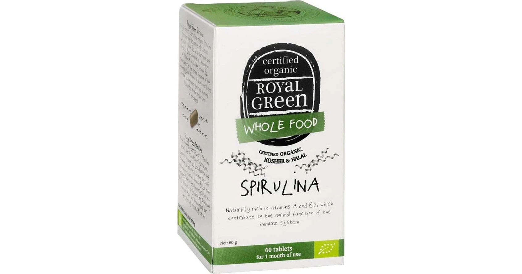 Am Health Royal Green Spirulina 60 Ταμπλέτες BestPrice.gr