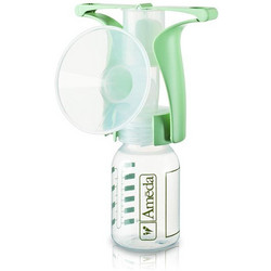 Ameda One-Hand Μονό Χειροκίνητο Θήλαστρο Χωρίς BPA 150ml