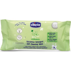 Chicco Baby Moments Μωρομάντηλα Χωρίς Οινόπνευμα & Parabens με Χαμομήλι 16τμχ