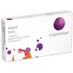 Cooper Vision Avaira Toric Μηνιαίοι Φακοί Επαφής Σιλικόνης Υδρογέλης 3τμχ