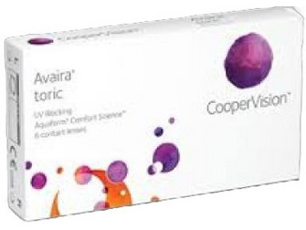 Cooper Vision Avaira Toric Μηνιαίοι Φακοί Επαφής Σιλικόνης Υδρογέλης 3τμχ
