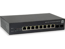 LevelOne GEP-1051 Managed L2 Switch με 10 Θύρες Ethernet 1Gbps και 2 SFP Θύρες