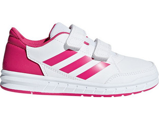 Adidas Altasport Cf K Παιδικά Αθλητικά Παπούτσια Λευκά Φούξια D96828