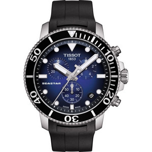 Tissot Seastar 1000 Ανδρικό Ρολόι Χρονογράφος με Μαύρο Καουτσούκ Λουράκι T120.417.17.041.00 Tissot Seastar 1000 Ανδρικό Ρολόι Χρονογράφος με Μαύρο Καουτσούκ Λουράκι T120.417.17.041.00