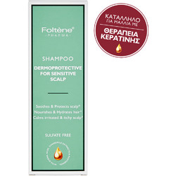 Foltene Dermoprotective For Sensitive Scalp Σαμπουάν για Ταλαιπωρημένα Μαλλιά 200ml