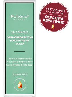Foltene Dermoprotective For Sensitive Scalp Σαμπουάν για Ταλαιπωρημένα Μαλλιά 200ml