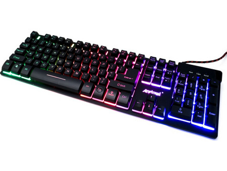 Andowl Q-801 Gaming Πληκτρολόγιο RGB Black