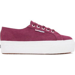 Superga 2790 SUEW Γυναικεία Sneakers Flatforms Μπορντό S003LM0-B94