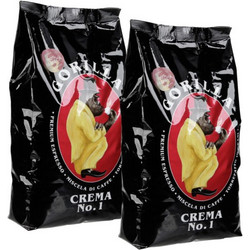 Joerges Gorilla Cafe Crema No.1 Καφές Espresso σε Κόκκους 2x1000gr