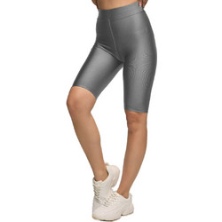 Bodymove Γυναικείο Κολάν Σορτς Ασημί 1138-6