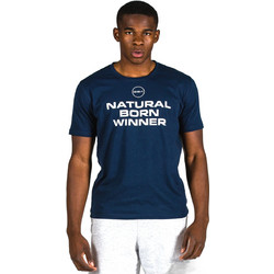 GSA Organic Ανδρικό Αθλητικό T-Shirt Μπλε 17-17120-03