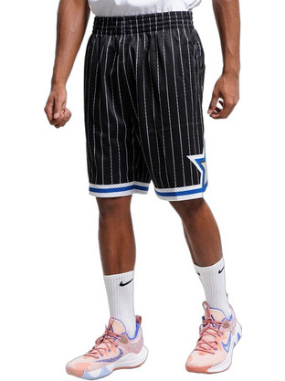 Mitchell & Ness NBA Orlando Αθλητική Ανδρική Βερμούδα Μαύρη SMSHGS18242-OMABLCK