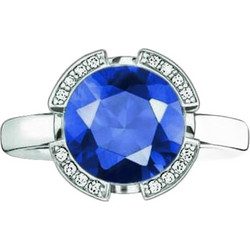 Thomas Sabo Γυναικείο Δαχτυλίδι Ροζέτα από Ασήμι TR2038-050-32