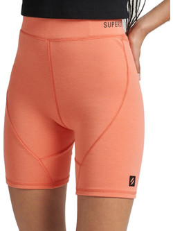 Superdry Γυναικείο Κολάν Ποδηλατικό Ψηλόμεσο Ροζ W7110278A-T7G