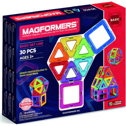 Magformers Μαγνητικές Κατασκευές Basic Set 30τμχ