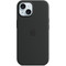Apple Silicone Case with MagSafe Back Cover Black (iPhone 15 Plus)