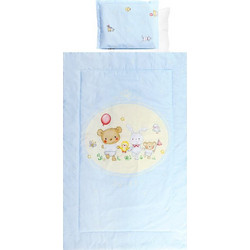 Lorelli Bear Party Σετ Κούνιας Blue 4τμχ 20800023701