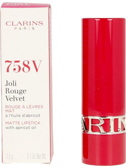 Clarins Joli Rouge Velvet 758V Sandy Pink Matte Κραγιόν Stick 3.5gr