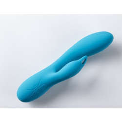 Virgite V2 Dual Vibrator Δονητής Rabbit Μπλε