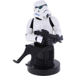 EXG Cable Guys CGCRSW400357 Star Wars Imperial Stormtrooper Βάση Κινητού για Γραφείο Λευκή