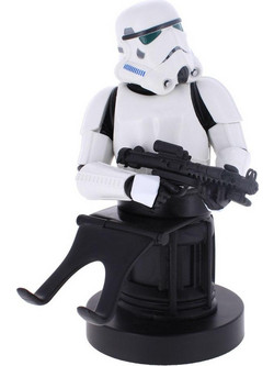 EXG Cable Guys CGCRSW400357 Star Wars Imperial Stormtrooper Βάση Κινητού για Γραφείο Λευκή