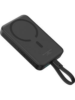 Baseus Magnetic Mini Wireless Power Bank 10000mAh 30W με Θύρα USB-C Black