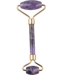 Gaia Products Amethyst Roller με Πέτρα Αμέθυστου