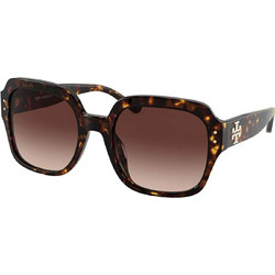 Tory Burch TB7143U 172813 Γυναικεία Γυαλιά Ηλίου Τετράγωνα Κοκάλινα Ταρταρούγα με Καφέ Degradee Φακό