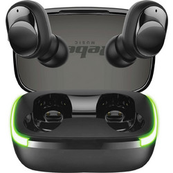 Rebel TWS-Y60 Ακουστικά Bluetooth In Ear Black