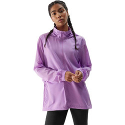 4F Γυναικείο Μπουφάν Softshell Μακρύ Λιλά 4FWSS24TTJAF434-51S