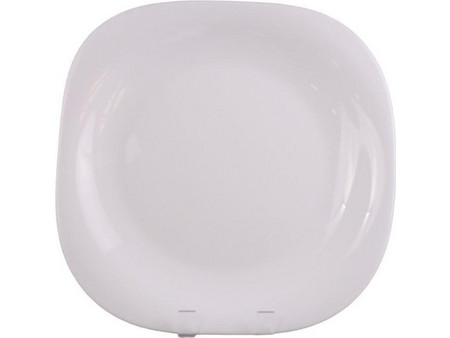 Eaton Dining Πιάτο Ρηχό Γυάλινο Τετράγωνο Hudson 29x29cm ME22000427