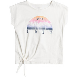 Roxy Παιδικό T-Shirt Κοντομάνικο Λευκό ERGZT04043-WBK0