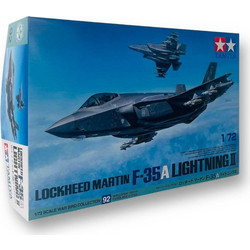 Tamiya Lockheed Martin F-35A Lightning II Συναρμολογούμενο Πλαστικό Μοντέλο Αεροπλάνου 1:72