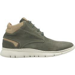 Kricket Ανδρικά Μποτάκια Suede Χακί 3007-011