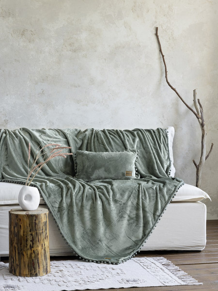 Nima Ριχτάρι Πολυθρόνας 130x180 Macia Sage Green