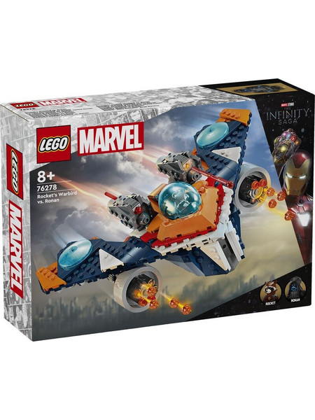 Lego Marvel Rocket's Warbird vs Ronan για 8+ Ετών 76278