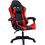 Pakoworld William Καρέκλα Gaming Δερματίνης Μαύρη Κόκκινη 275-000012