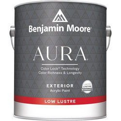 Benjamin Moore Aura ll Ακρυλικό Χρώμα Εξωτερικού Χώρου Βάση 1 Low Lustre 0.946lt