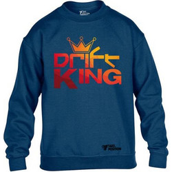 Takeposition Drift King Παιδικό Φούτερ Πετρόλ 810-9073-17