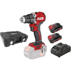 Flex 180-EC Δραπανοκατσάβιδο Μπαταρίας 18V 2x2.5Ah