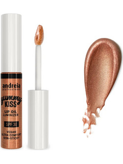 Andreia Yummy Kiss No 01 Bronze Lip Oil με Χρώμα SPF30 7ml