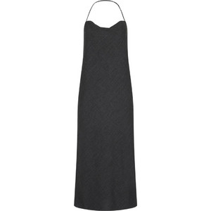 DKNY Midi Καλοκαιρινό Βραδινό Φόρεμα Μαύρο D2A4B7AN-ANE