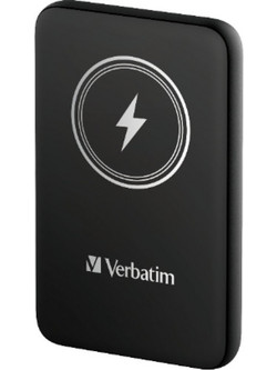 Verbatim Charge'n'Go Wireless Magsafe Power Bank 10000mAh 15W με Θύρα USB-C Black