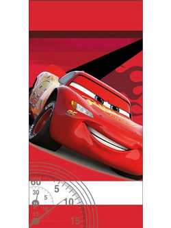 Viopros Cars Παιδική Πετσέτα Θαλάσσης Κόκκινη 70x140cm