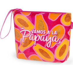 Legami Papaya BEAP0008 Γυναικείο Νεσεσέρ Παραλίας Αδιάβροχο 16x20cm Κοραλί