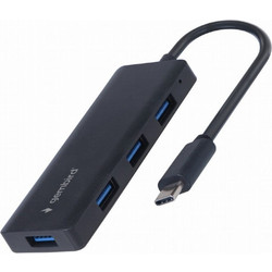 Gembird UHB-CM-U3P4-02 USB Hub 3.0 USB-C με 4 Θύρες USB-A
