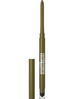 Maybelline Tattoo Liner Smokey Gel 060 Emerald Energy Μολύβι Ματιών Αδιάβροχο Μηχανικό 1.3gr