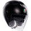 AGV Irides Matt Black Κράνος Μηχανής Jet 1500gr