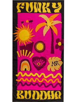 Funky Buddha Πετσέτα Θαλάσσης Φούξια 60x178cm FBL009-408-10